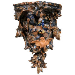 Fabulous French Bracket with a Terra Cotta Bird
