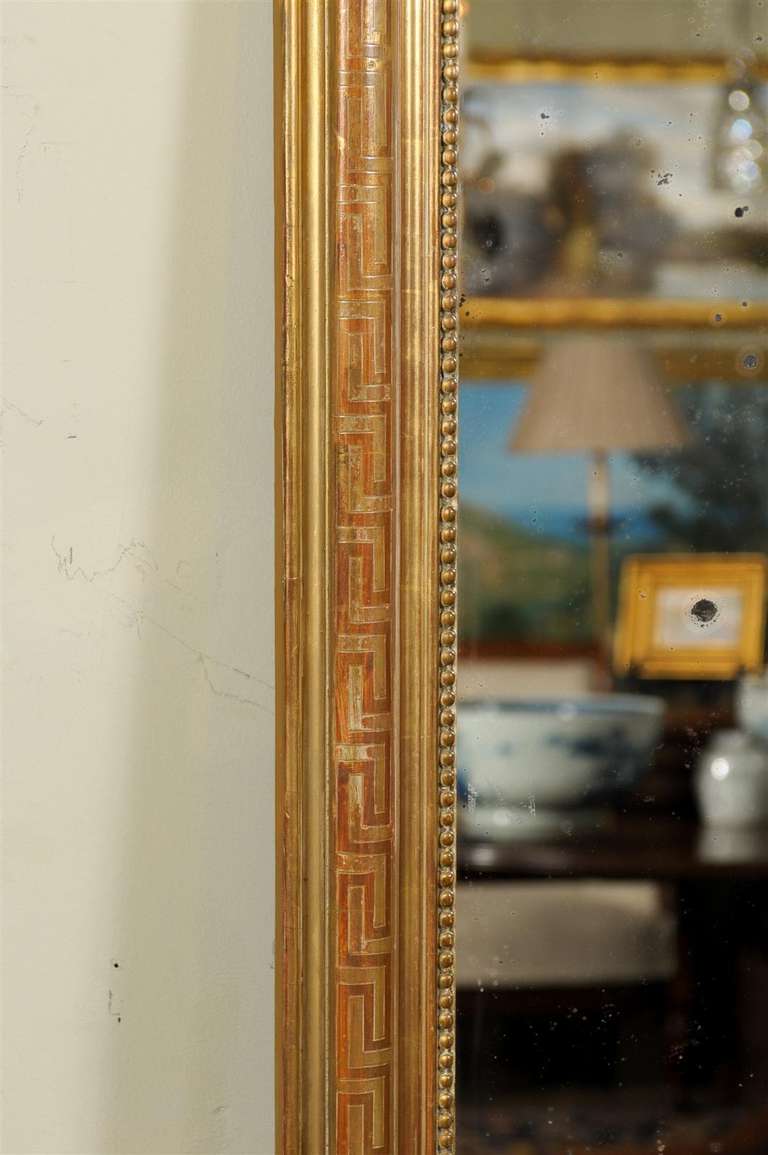 French Louis Phlippe Mirror with Greek Key 3