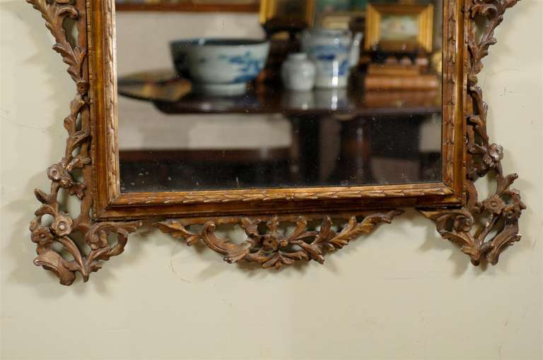 18th Century Giltwood Tuscan Mirror 2
