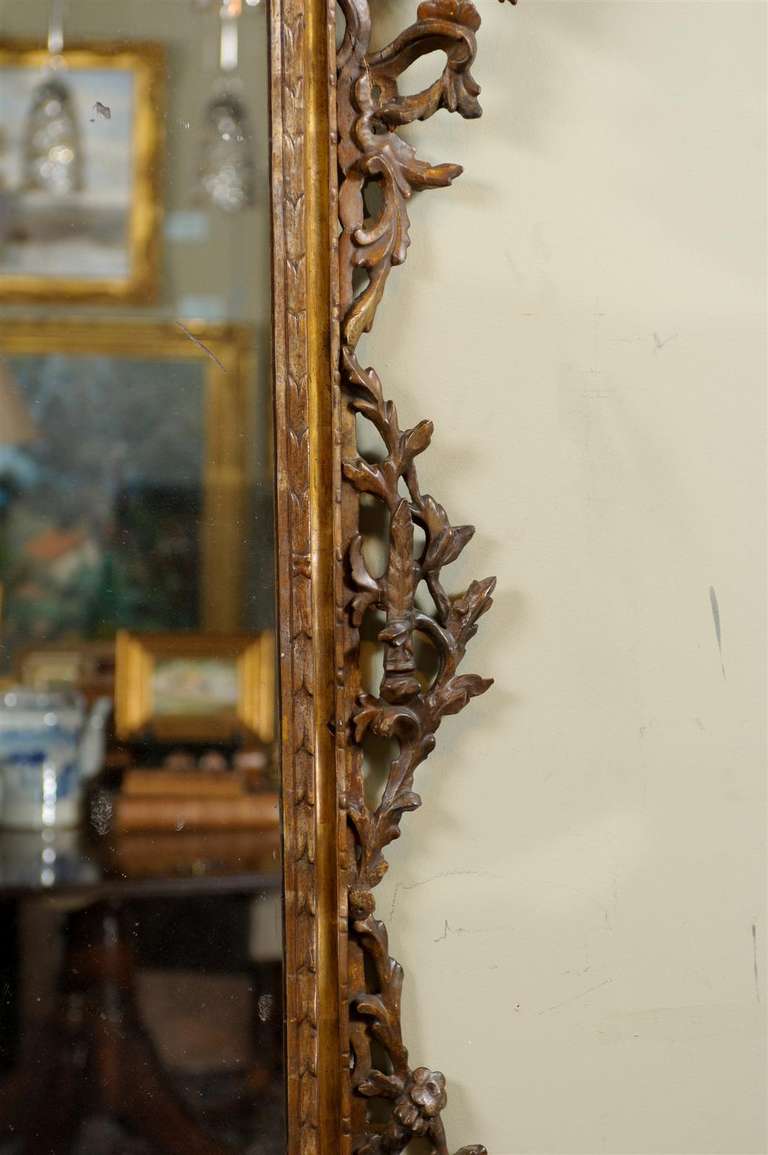 18th Century Giltwood Tuscan Mirror 4