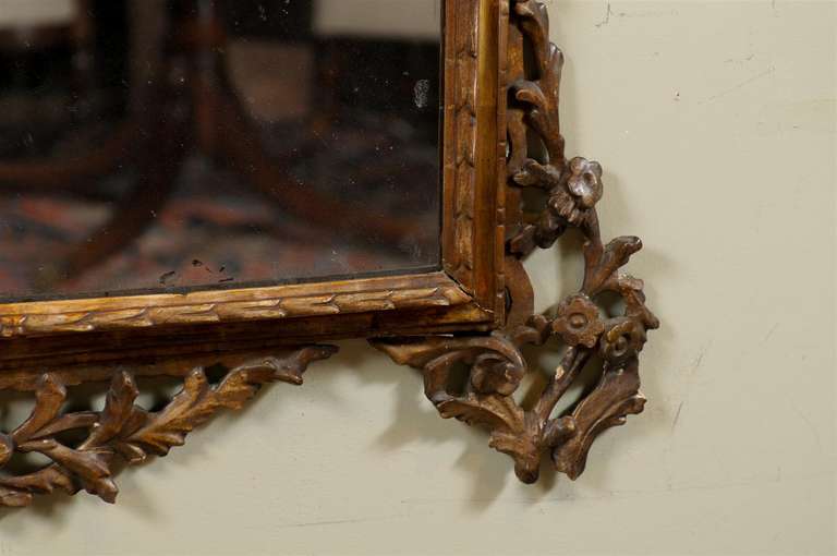 18th Century Giltwood Tuscan Mirror 7