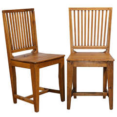Late 18th Century Set of Eight Swedish Stick Back Chairs 4
