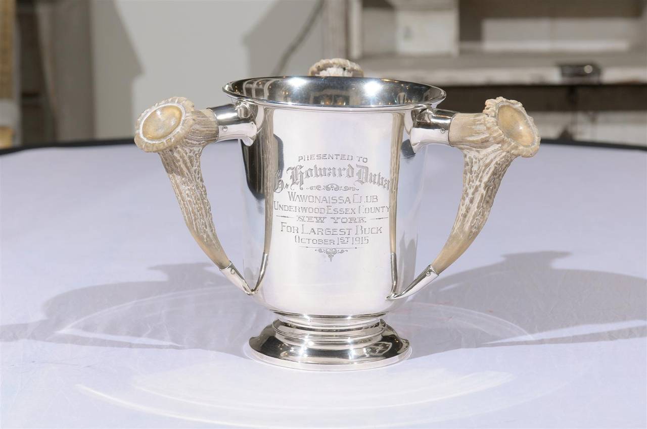 Sterling Silver Engraved Trophy 1