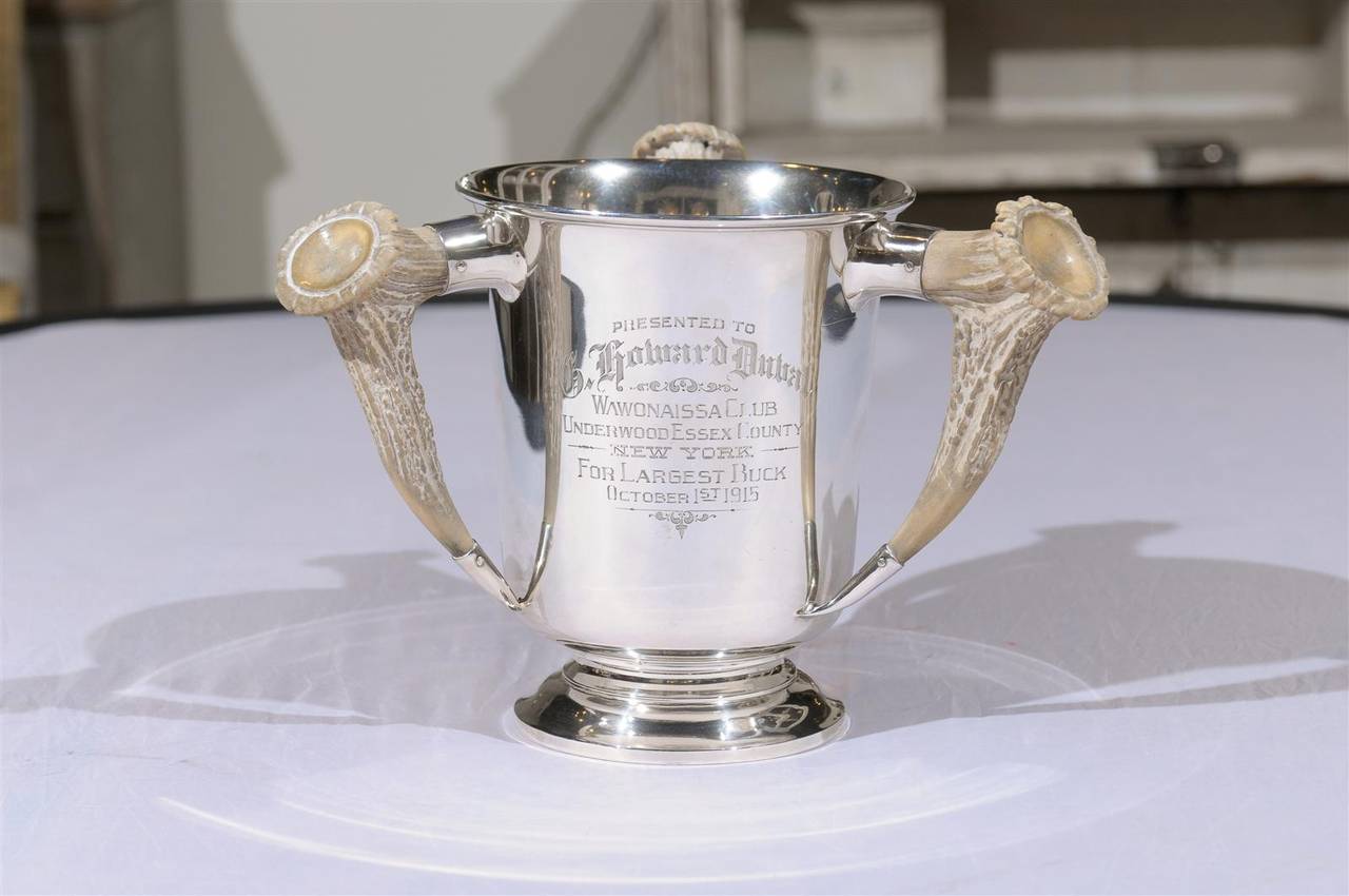 Sterling Silver Engraved Trophy 2