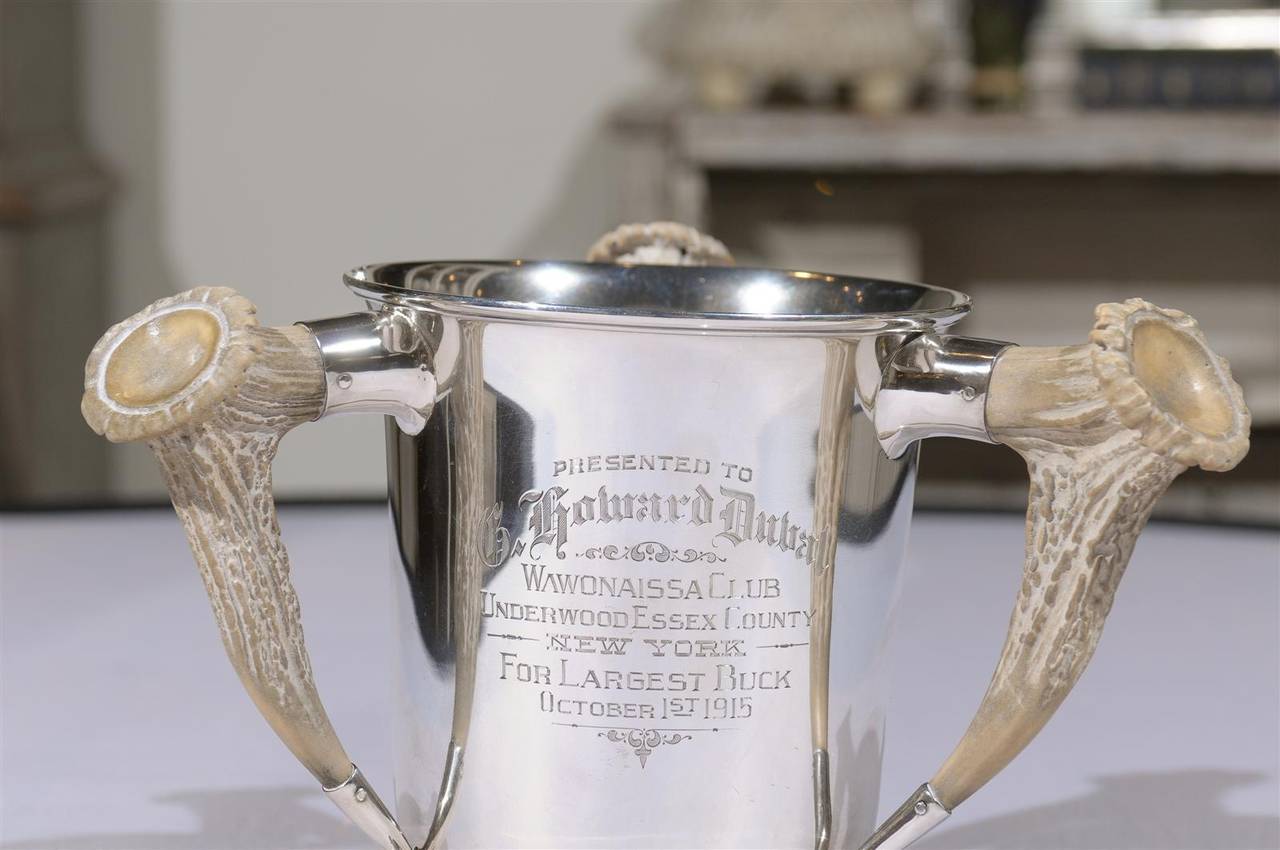 Sterling Silver Engraved Trophy 3
