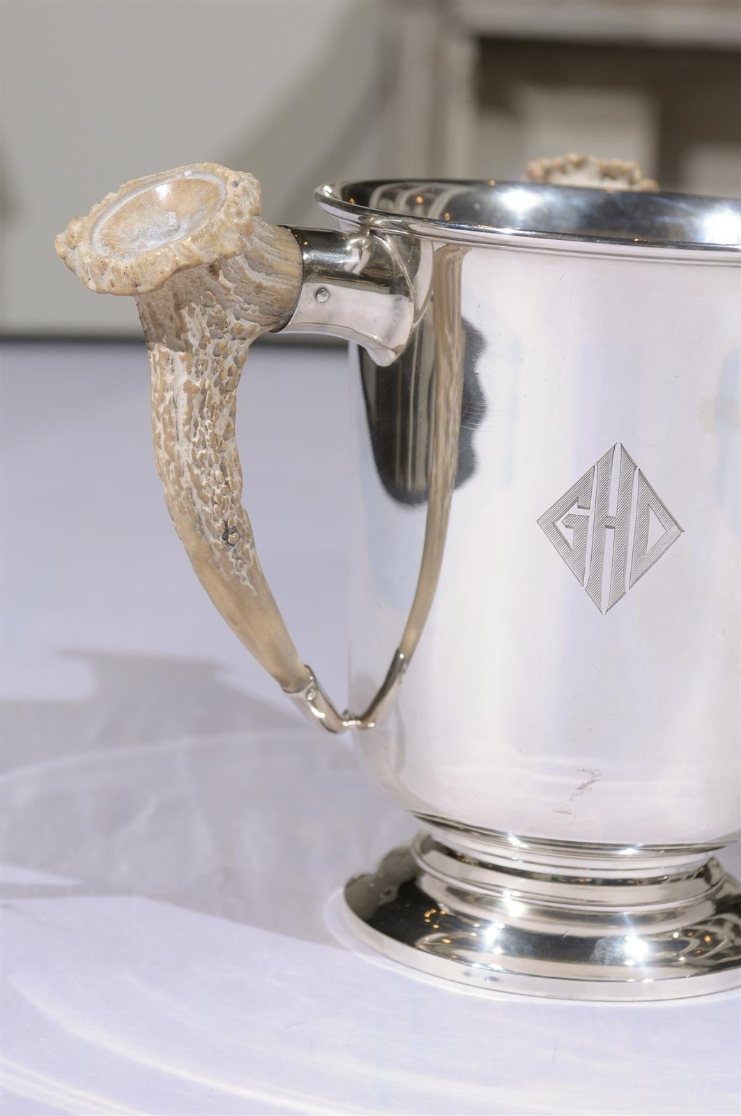19th Century Sterling Silver Engraved Trophy