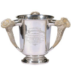 Sterling Silver Engraved Trophy