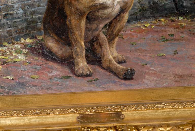 'Le Chien Philosophe, ' a Portrait of a Bulldog 1