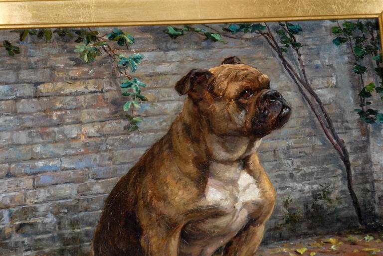 'Le Chien Philosophe, ' a Portrait of a Bulldog 2