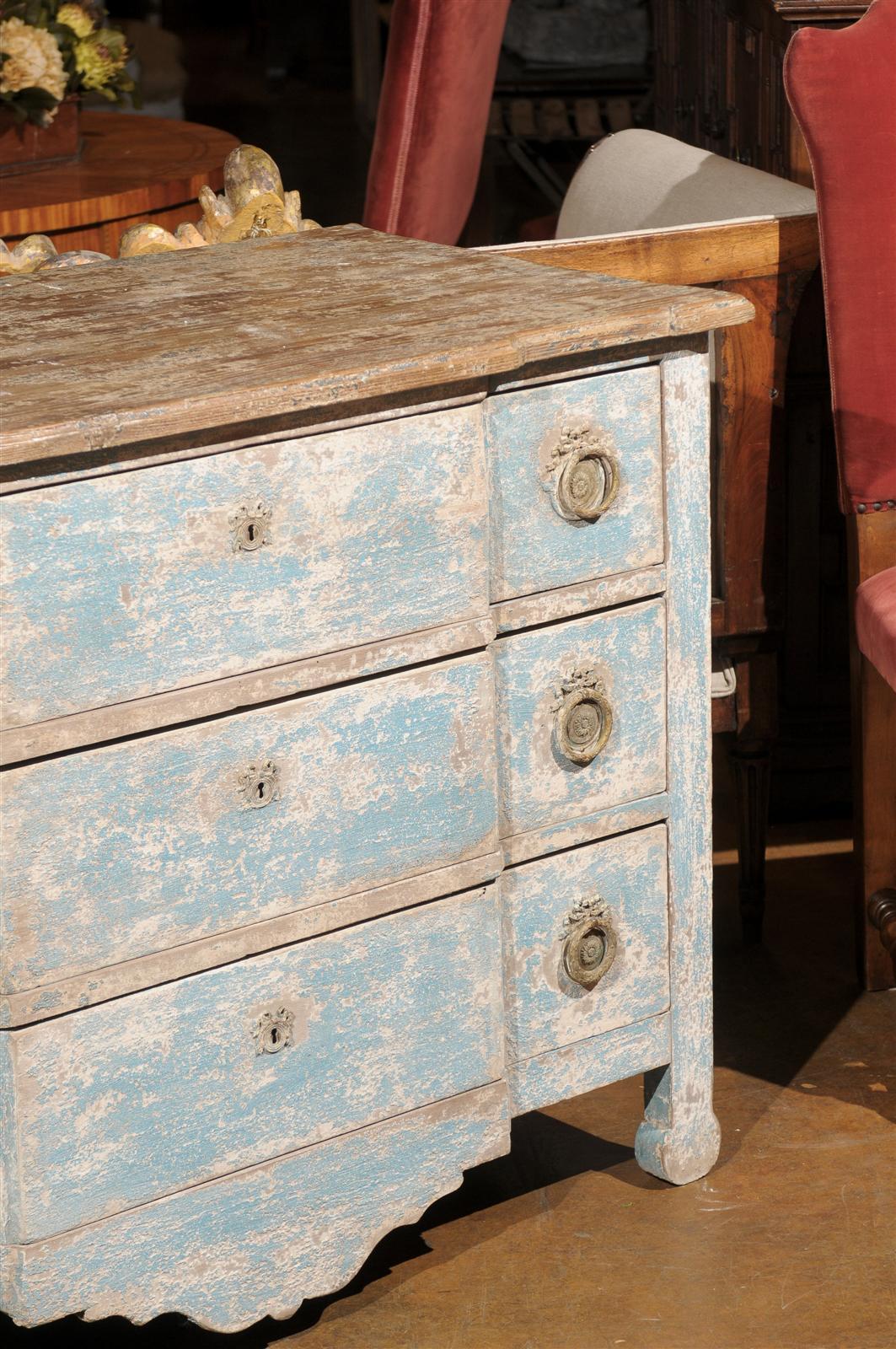 French Painted Commode 4