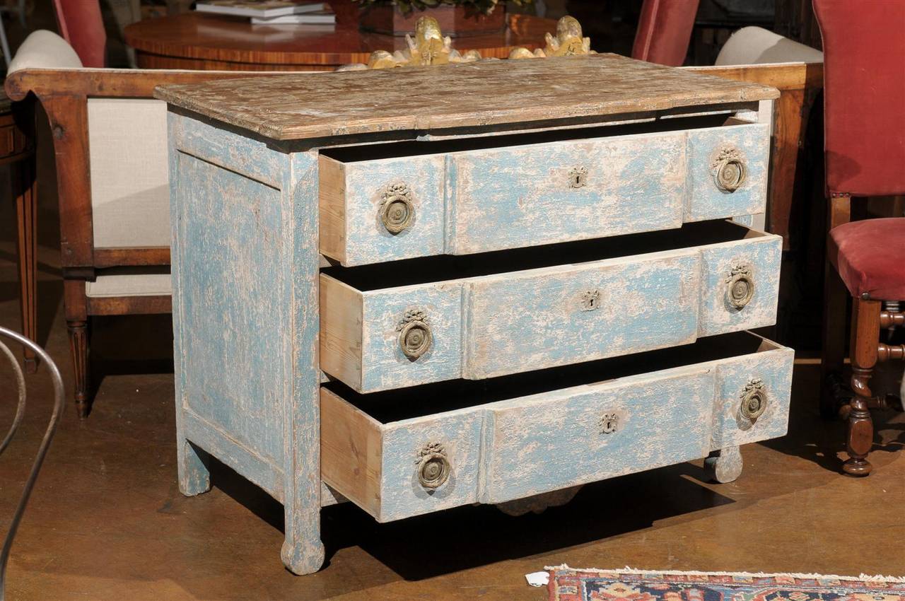 French Painted Commode 1