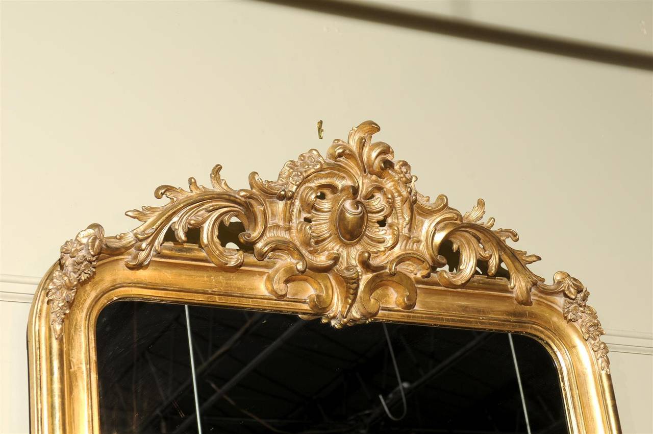 French Giltwood Mirror 2