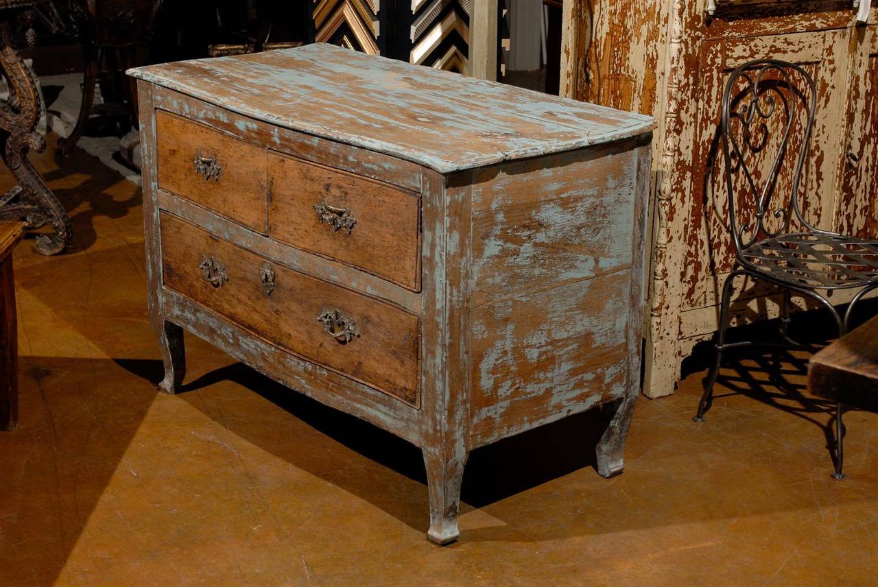 18th Century French Paint Decorated Commode 6
