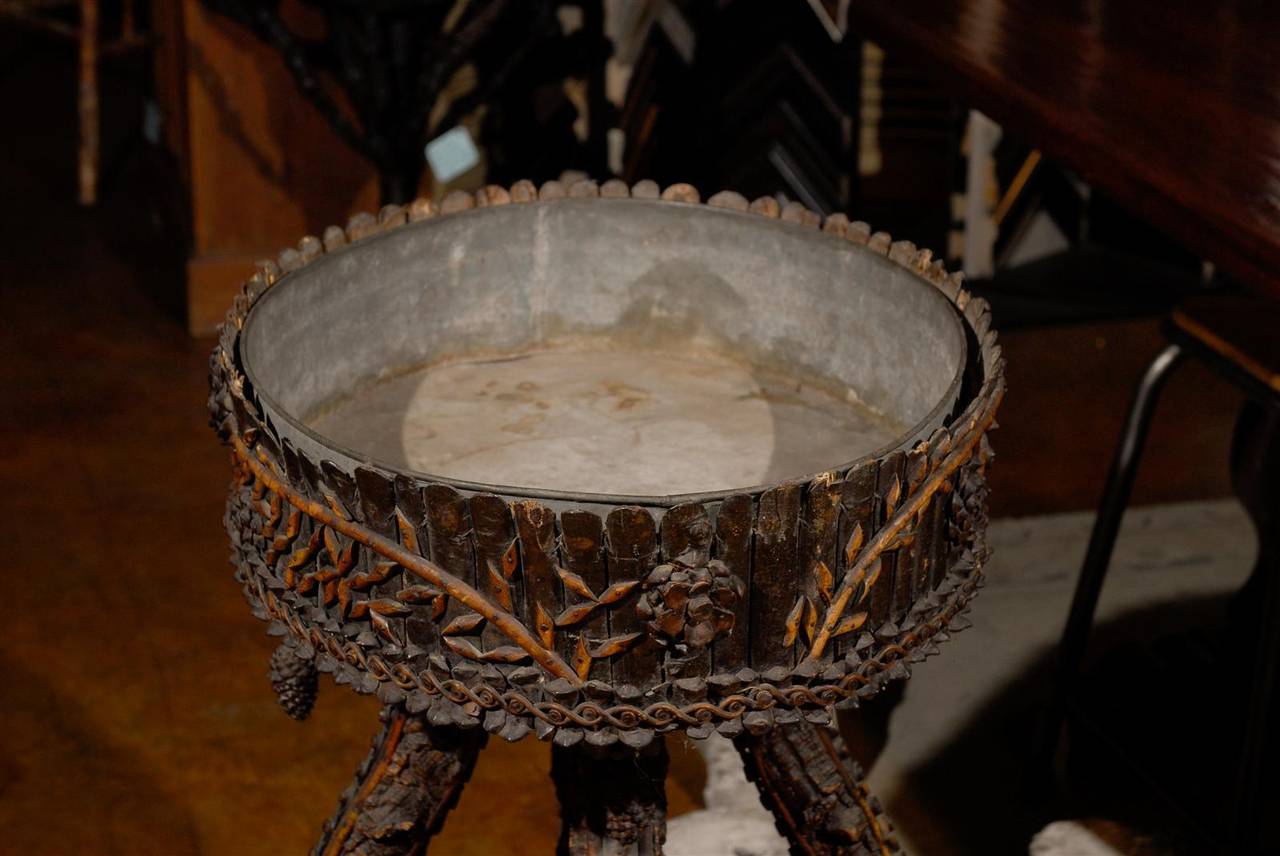 19th Century Black Forest Jardiniere For Sale 3