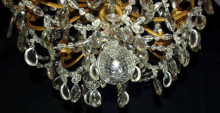 antique baccarat chandelier