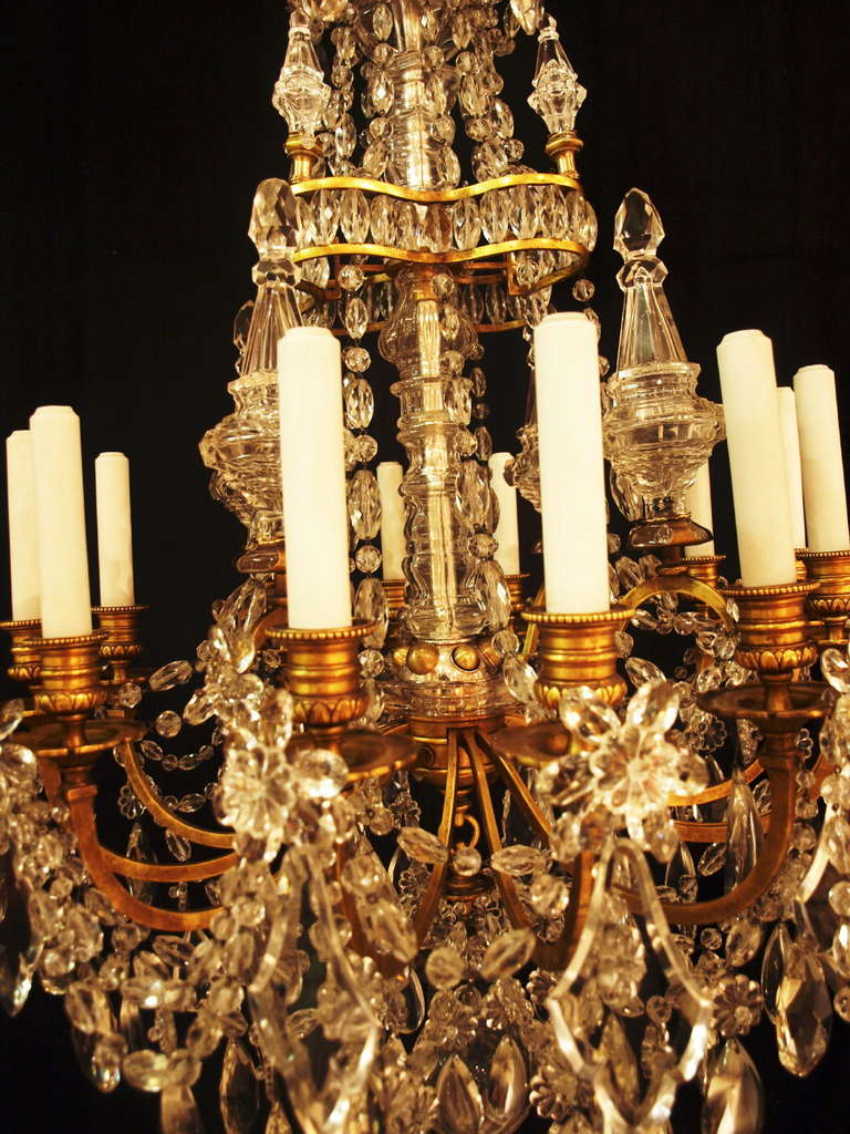 Lustre ancien Lustre Baccarat en vente 1