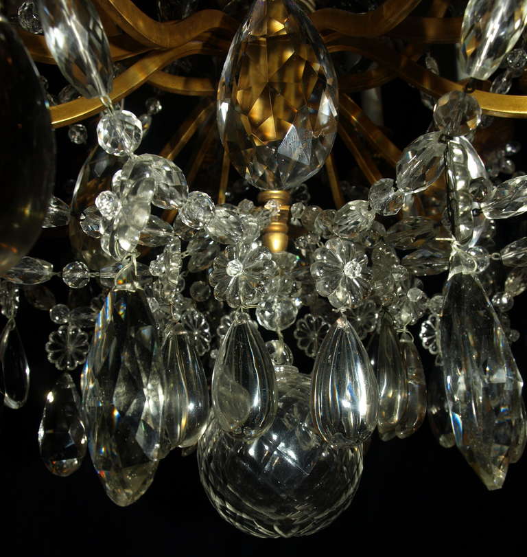 Lustre ancien Lustre Baccarat en vente 2