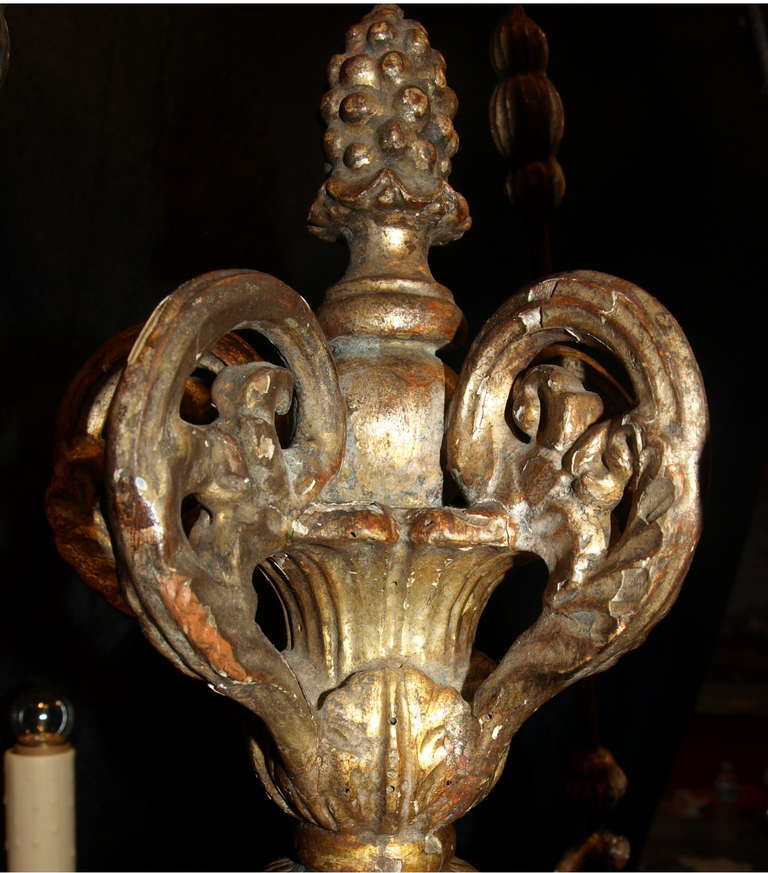 Antique Chandelier. 19th Century Italian Chandelier 1