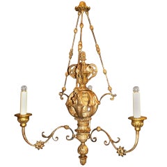 Antique Chandelier. 19th Century Italian Chandelier