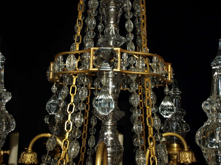 French Louis Phillipe Style Chandelier