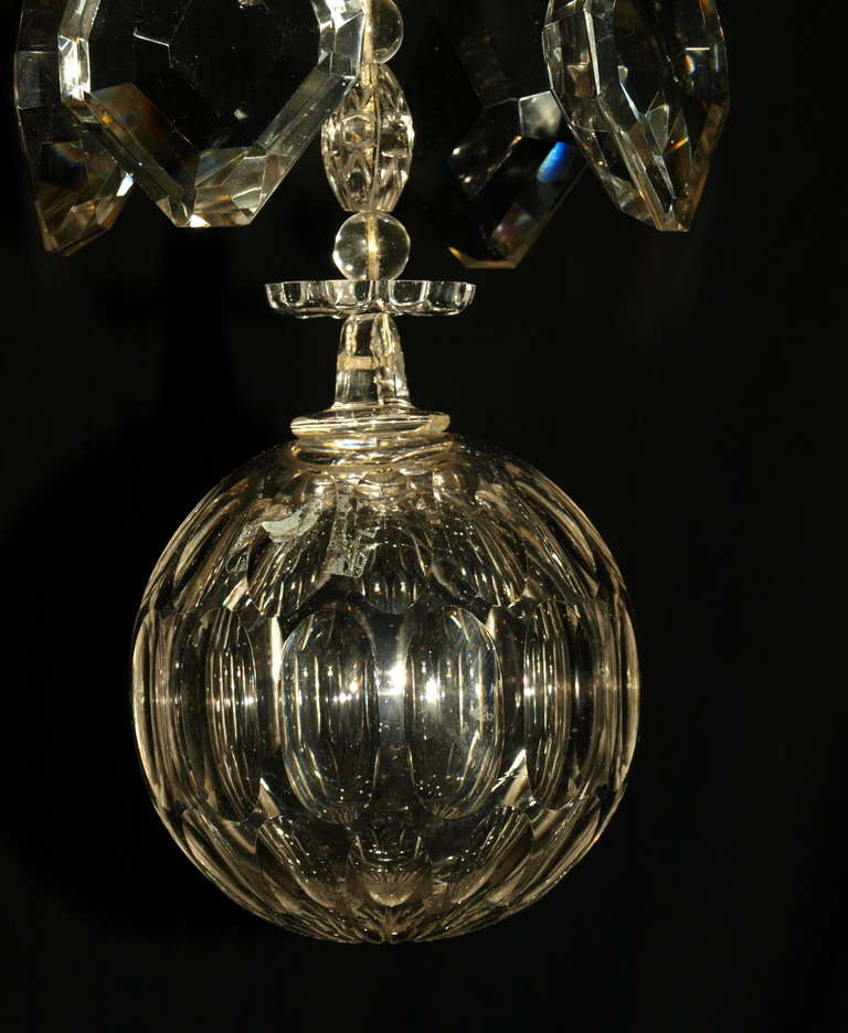 Antique Chandelier. Louis Philippe Style chandelier In Excellent Condition For Sale In Atlanta, GA