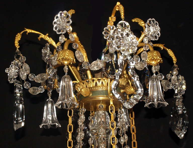 Antique Chandelier. Louis Philippe Style chandelier For Sale 2