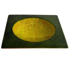 Del Campo Enameled Copper Tray