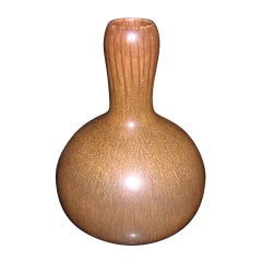 Saxbo Rounded Brown Vase