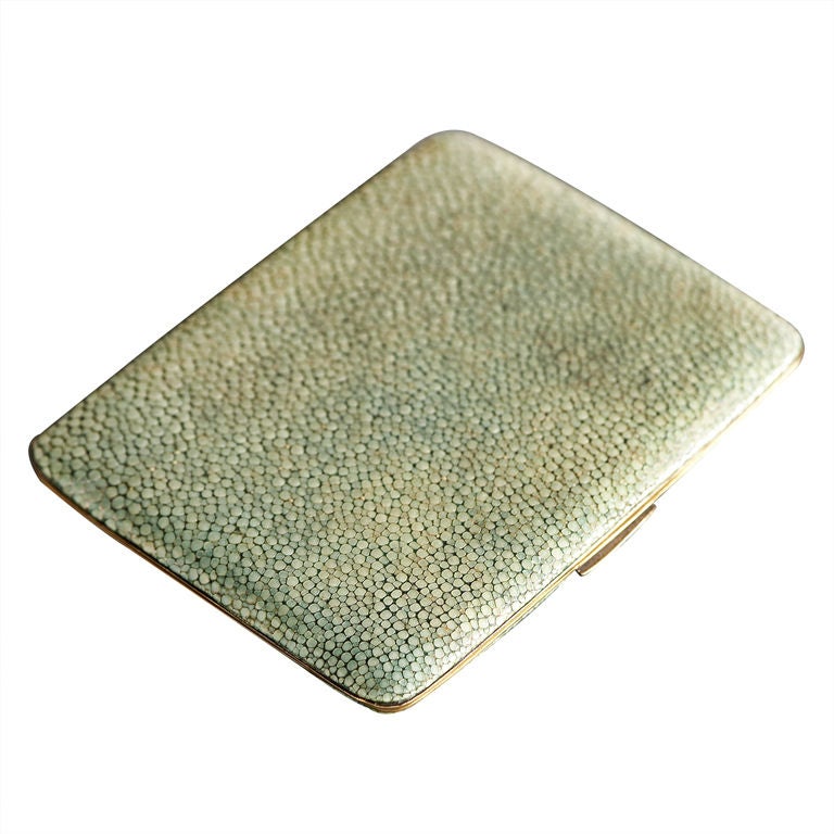 Shagreen Card Case For Sale