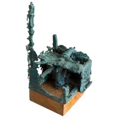 Jan de Swart Bronze Abstract Sculpture
