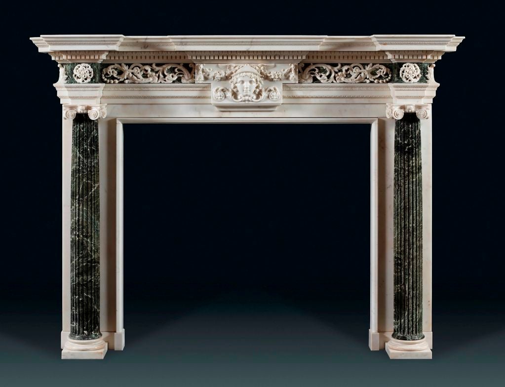 18th Century Issac Ware Chimneypiece