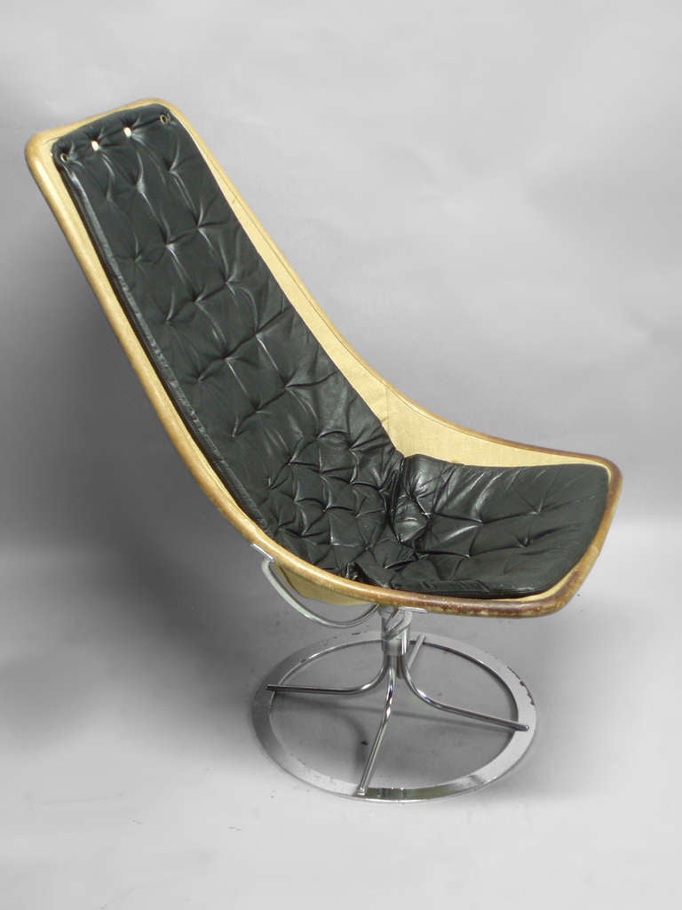 Jetson swivel lounge chair by Bruno Mathsson for Dux.