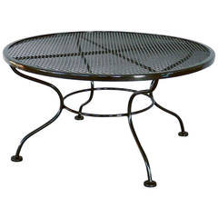 Woodard Wrought Iron Coffee or Occasional Table