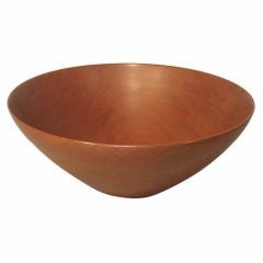 Monumental Turned Wood Bowl by Digsmed