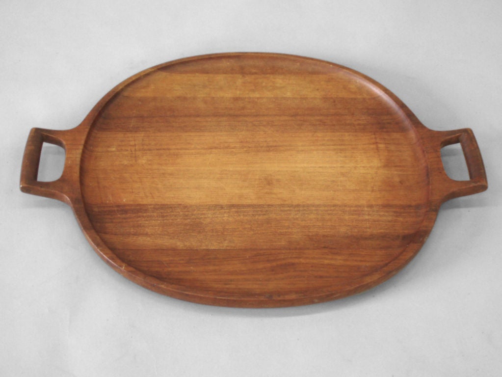 Large Teak Serving Tray by Jens Quistgaard for Dansk