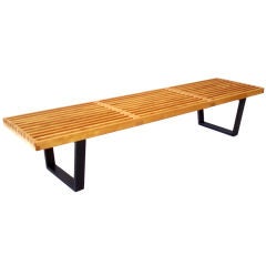 Maple Slat Bench by George Nelson for Herman Miller