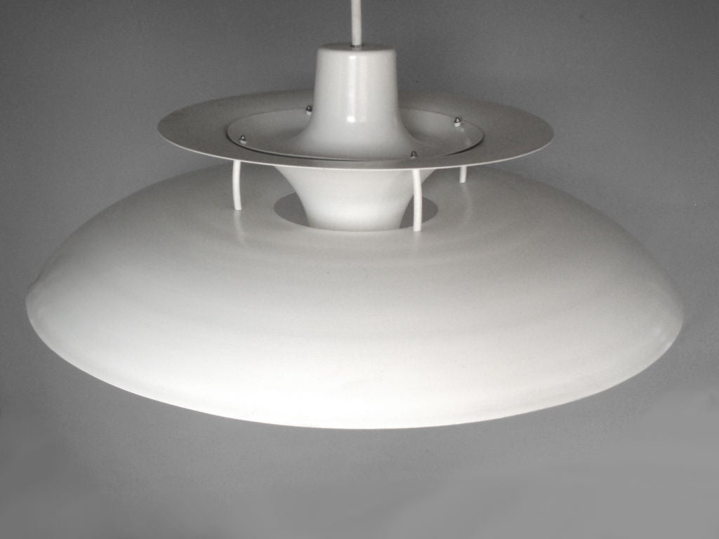 American Monumental Poulson PH5 Style Spun Aluminum Hanging Lamp