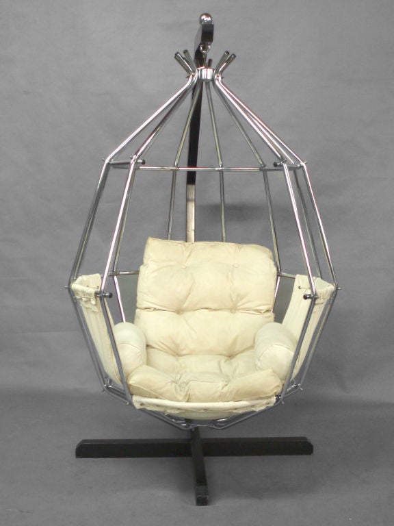 hanging cage chair