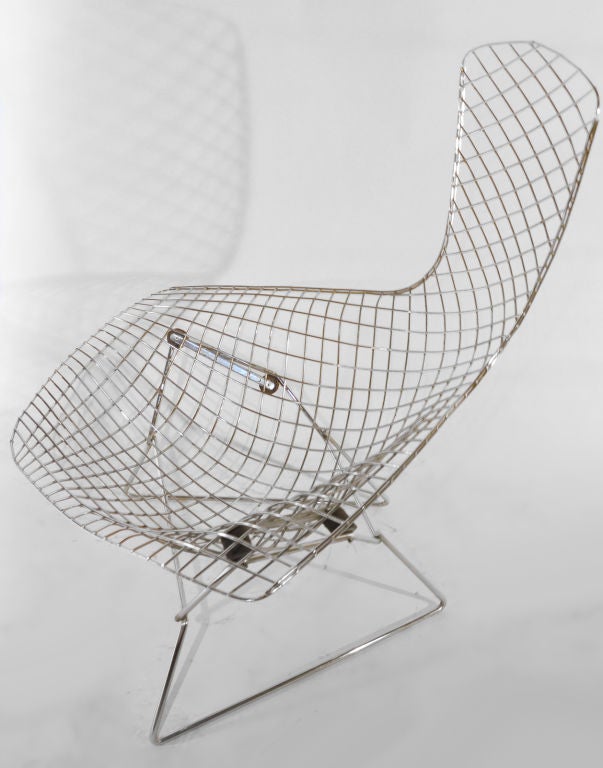 Bertoia Bird Cage chair in Chrome 1