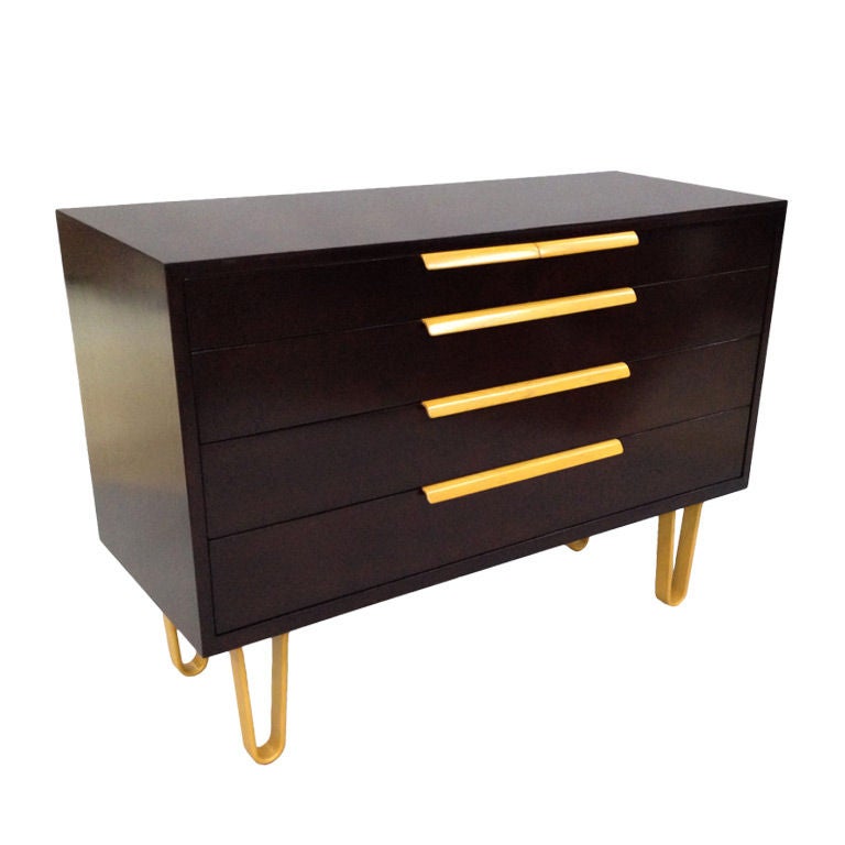Chest of Drawers on Hairpin Legs by Edward Wormley for Dunbar For Sale