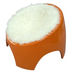 Op - Pop Mod Fiberglass Lounge Chair in the Style of Sori Yanagi