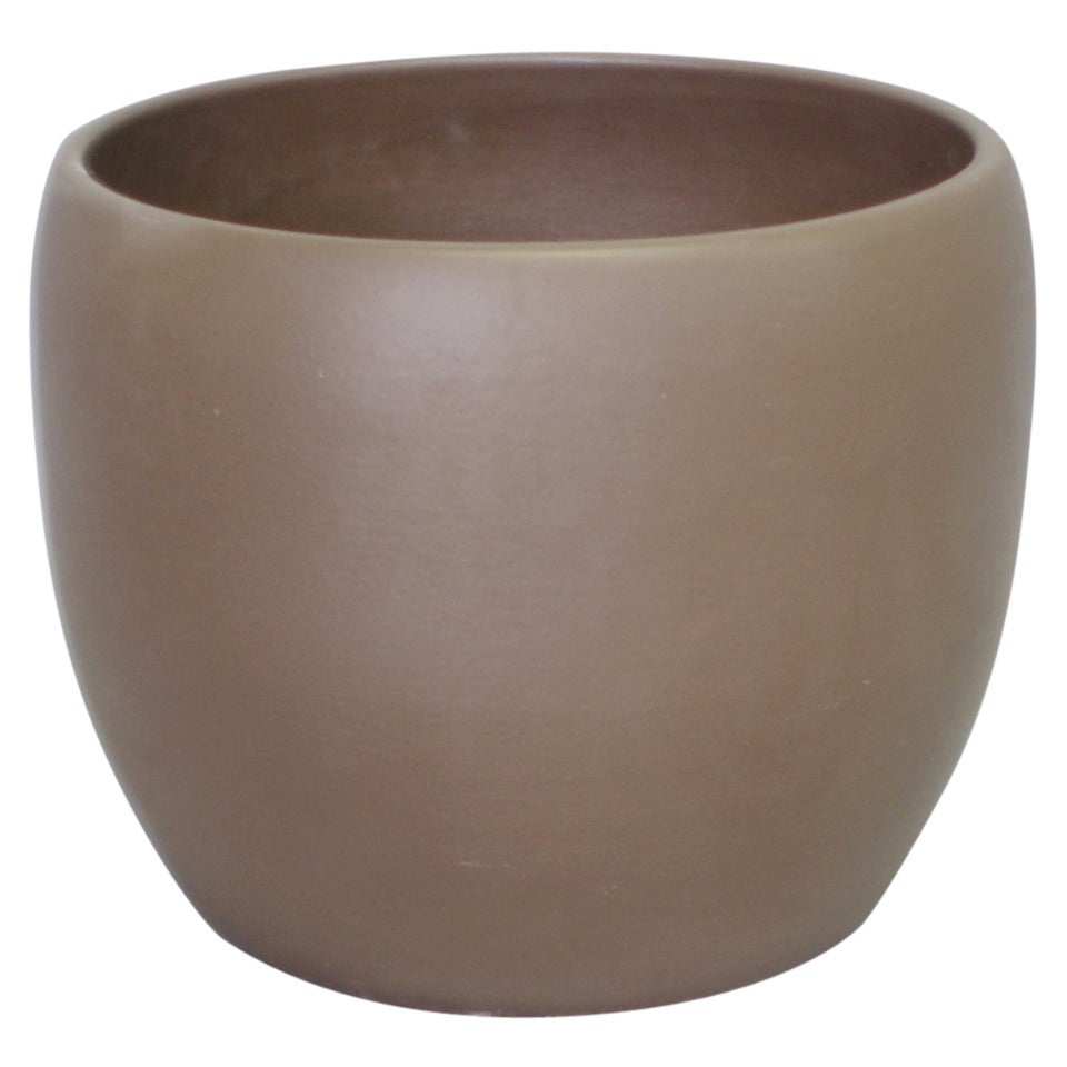 Laverne California Brown Planter Pot by Gainey Pottery