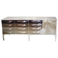 Large DF 2000 Acrylic Drawer Credenza by Raymond Loewy