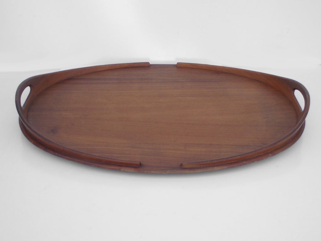 Large Teak Tray by Jens Quistgaard for Dansk