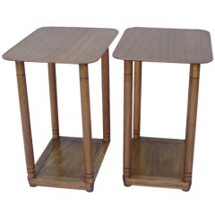 Pair of Occasional Lamp Tables Edward Wormley