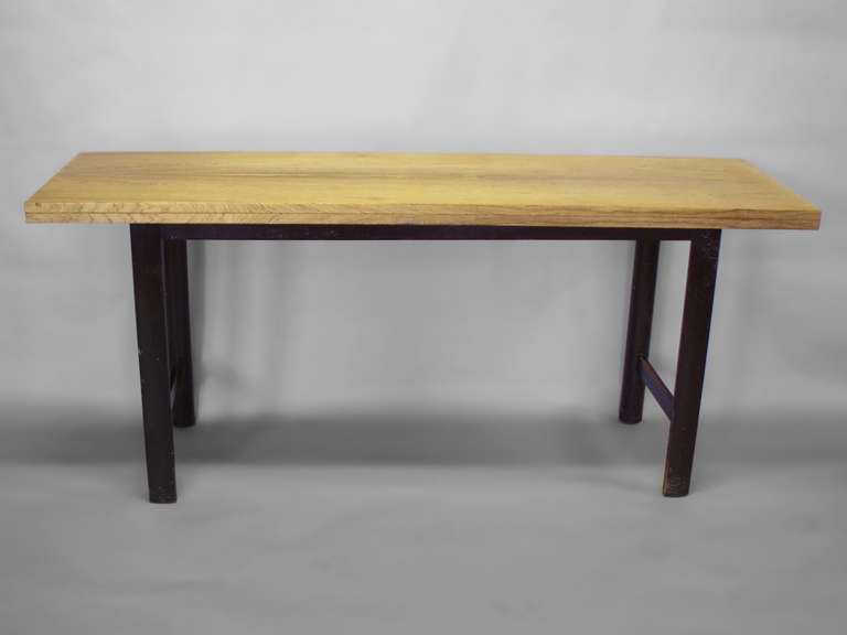 Flip and Slide Bleached Rosewood Console / Dining Table
Edward Wormley for Dunbar
Closed measure  20
