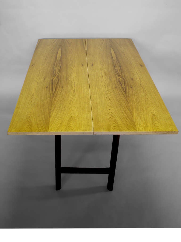 American Rosewood Console / Dining Table by Edward Wormley
