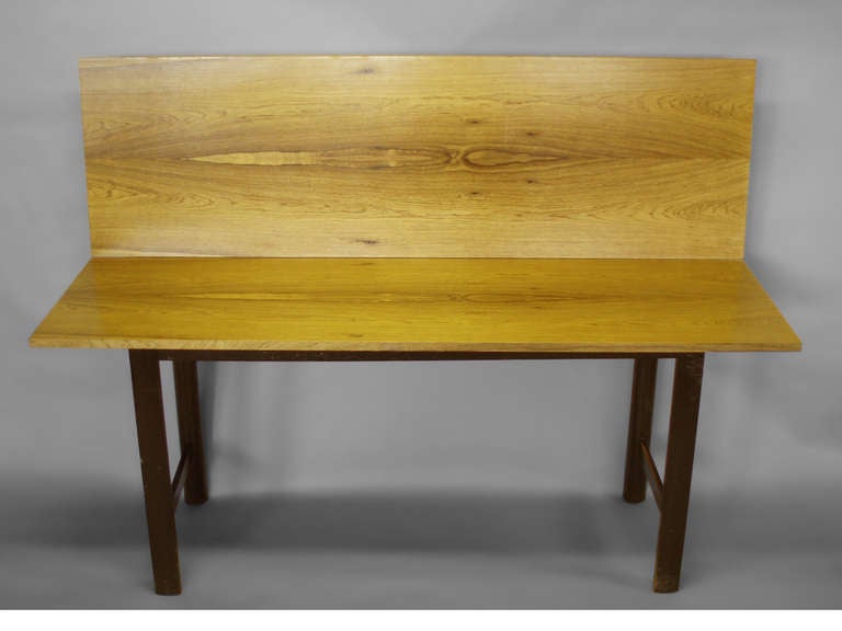 Rosewood Console / Dining Table by Edward Wormley In Excellent Condition In Ferndale, MI