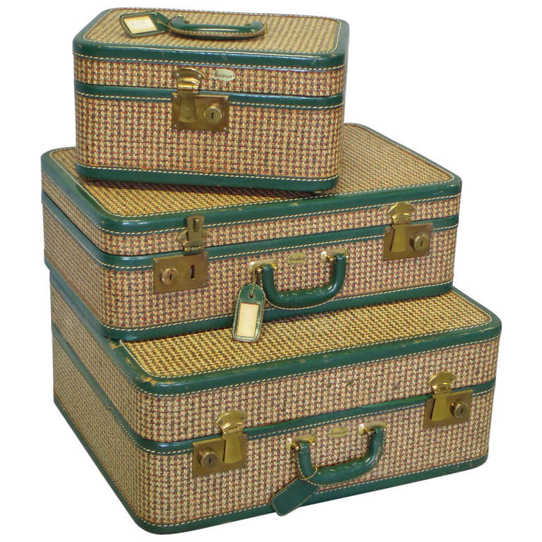 Louis Vuitton 3-Piece Suitcase Luggage Set For Sale at 1stDibs