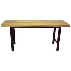 Rosewood Console / Dining Table by Edward Wormley